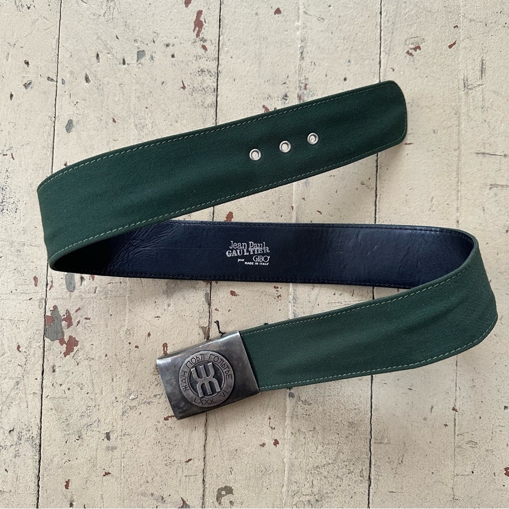 1986 Jean Paul Gaultier Russian Constructivist Belt